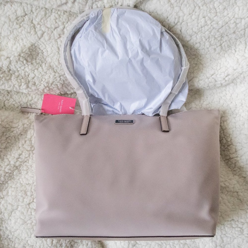 kate spade hayden top zip tore, Nouveaux Neutral